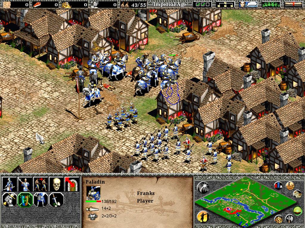 playing age of empires online